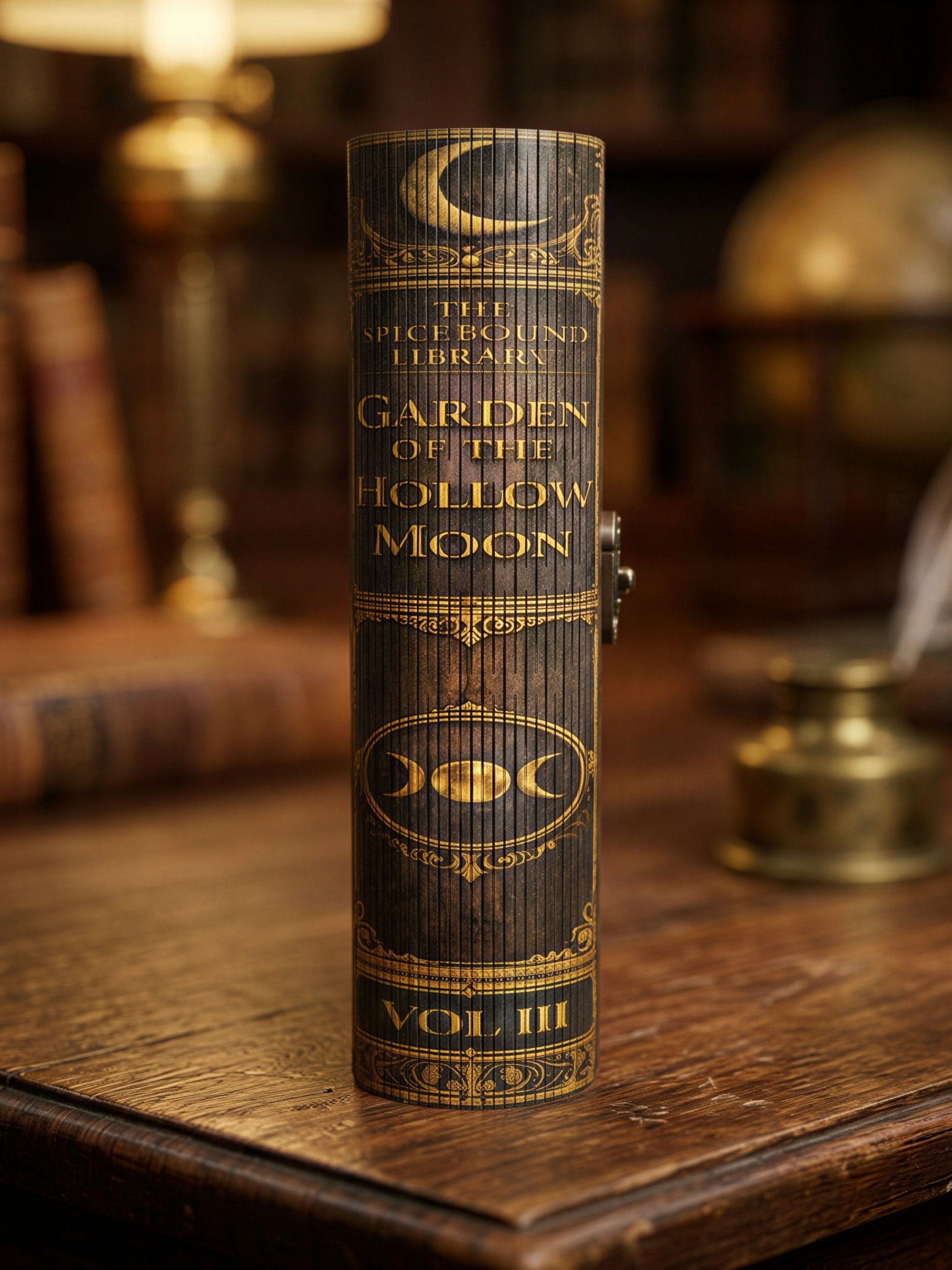 The Complete Spicebound Library – All Four Volumes Handmade Wooden Spice Books